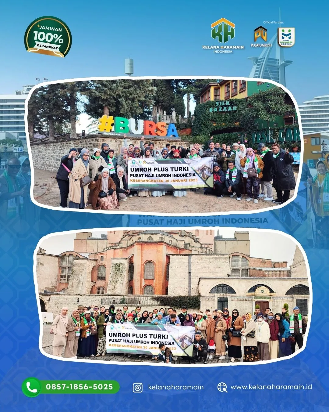 Umroh Plus Turki 9 Agustus 2026 11 Hari via Etihad