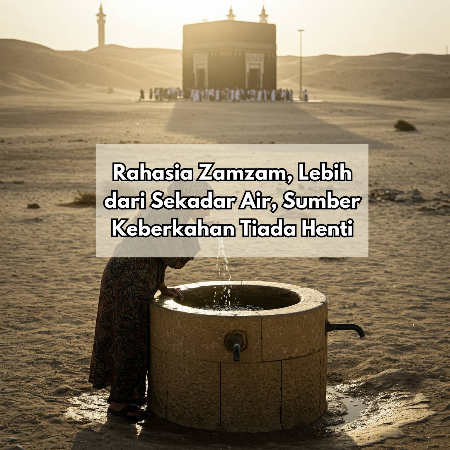 Rahasia Zamzam, Lebih dari Sekadar Air, Sumber Keberkahan Tiada Henti