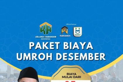 Cover Paket Biaya Umroh Desember KHI