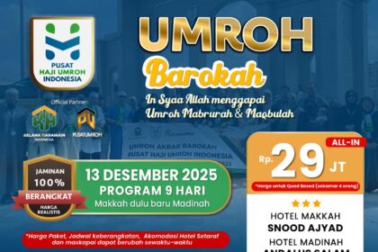 Paket Umroh 13 Desember 2025 Garuda