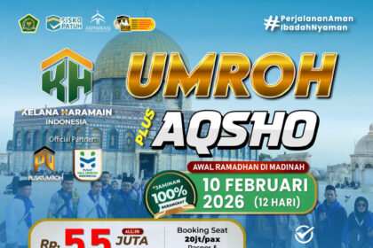 Umroh Plus Aqsho 10 Februari 2026
