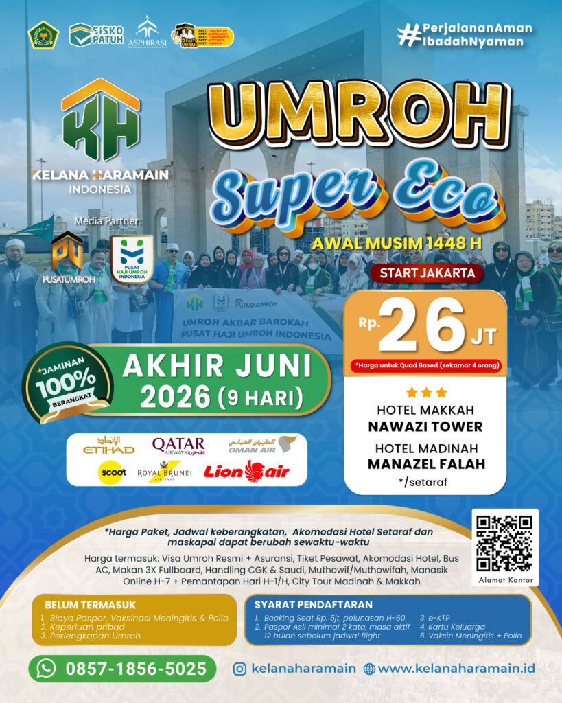 Paket Umroh Akhir Juni 2026