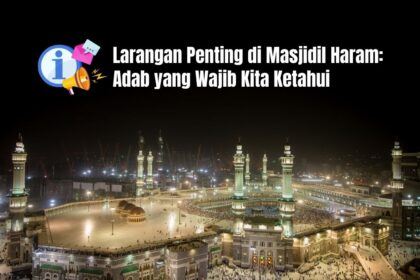 larangan penting di masjidil haram