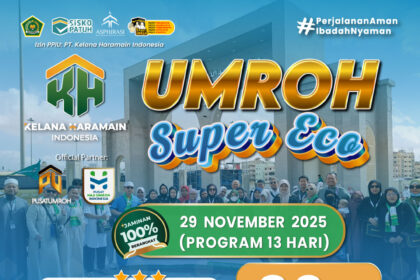 Umroh 29 November 2025 13 Hari by Etihad
