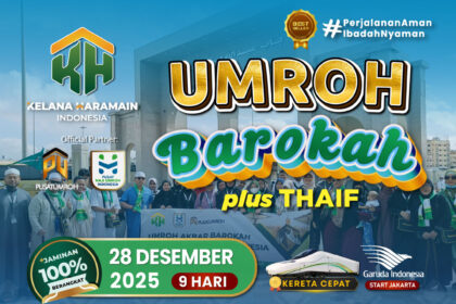 Umroh 28 Desember 2025 9 Hari by Garuda Indonesia