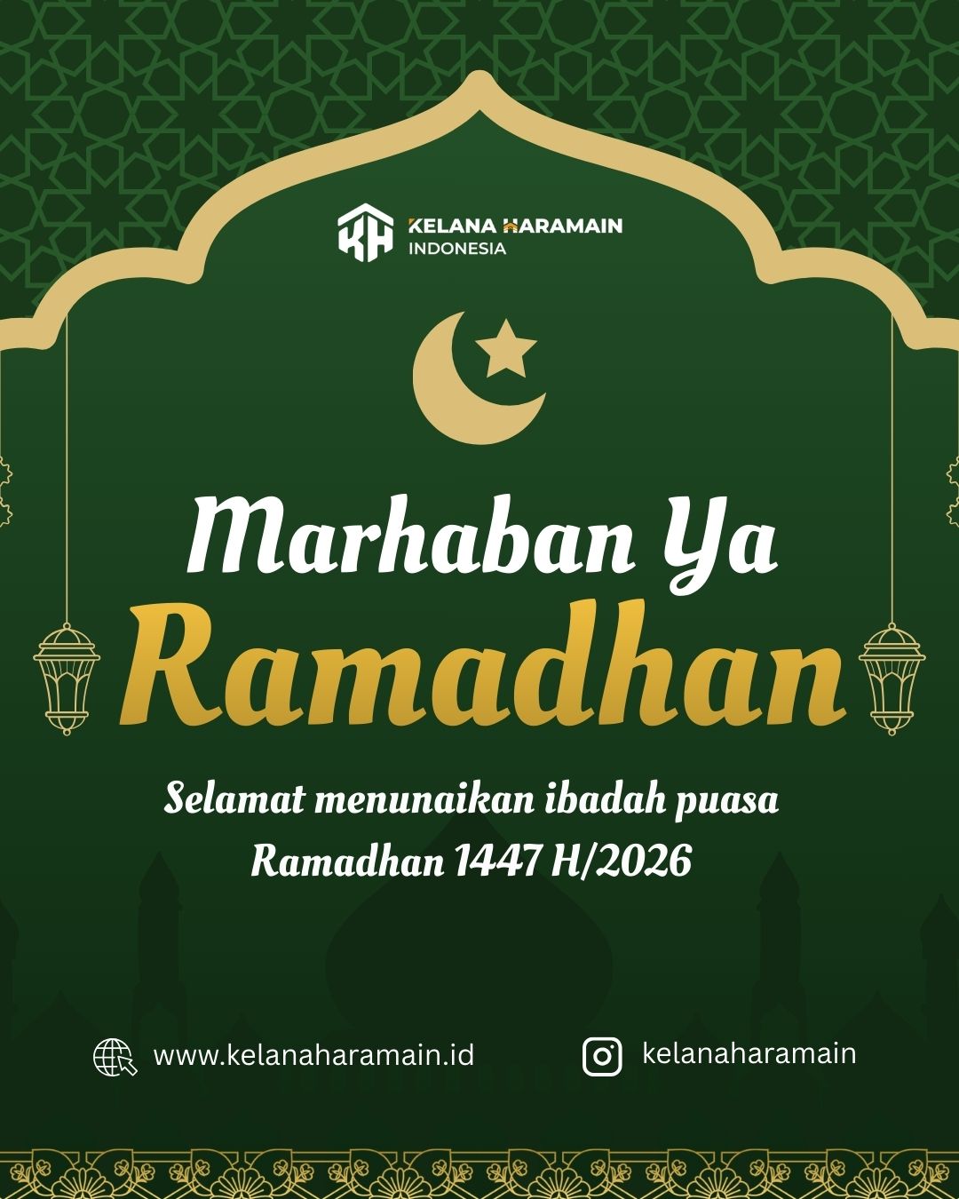 Selamat Menunaikan Ibadah Puasa Ramadhan 1447 H/2026