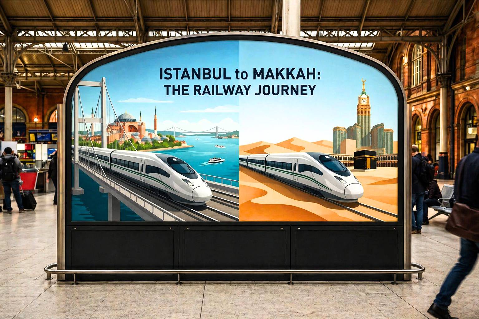 Jalur Kereta Arab Saudi Turki Sedang Dibahas, Jeddah Istanbul Terhubung
